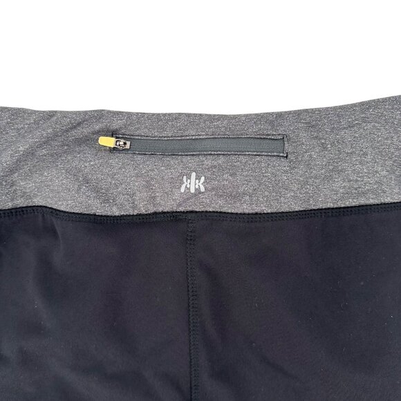 Kyodan Womens Black & Gray Colorblock Athletic Leggings G/L Nylon/Spandex Stretc - Picture 4 of 7